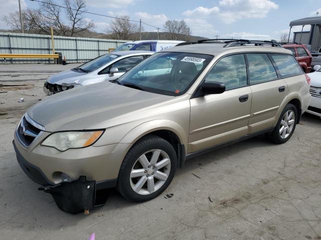 SUBARU OUTBACK 2. 2008 with VIN 4S4BP61C087301334 - Photo from auction
