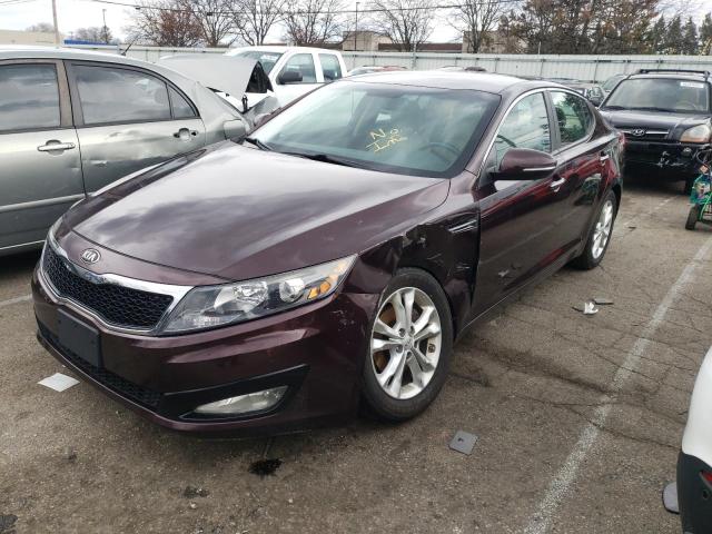 KIA OPTIMA EX 2013 with VIN 5XXGN4A76DG249376 - Photo from auction