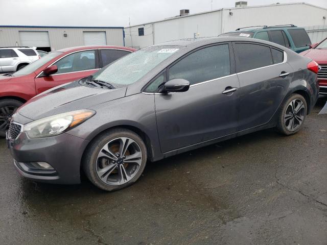 KIA FORTE EX 2014 with VIN KNAFZ4A81E5084445 - Photo from auction