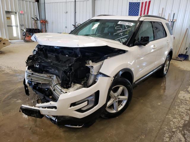 FORD EXPLORER X 2017 with VIN 1FM5K8DH4HGC75884 - Photo from auction
