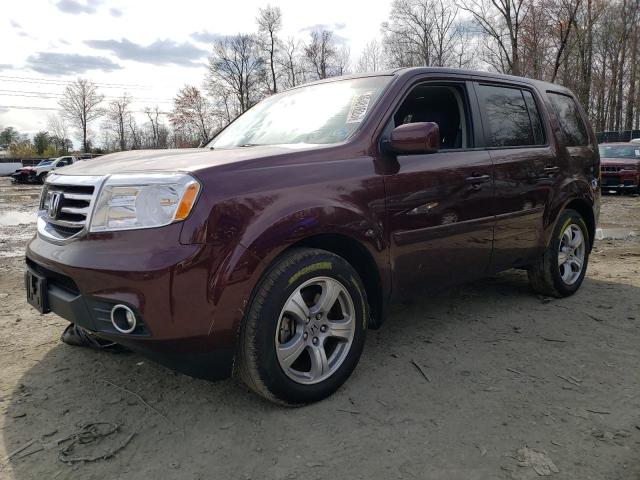 HONDA PILOT EXL 2015 with VIN 5FNYF4H54FB046739 - Photo from auction