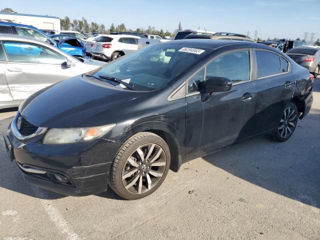 HONDA CIVIC EXL 2014 with VIN 19XFB2F92EE209275 - Photo from auction