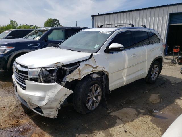 TOYOTA HIGHLANDER 2015 with VIN 5TDKKRFH6FS088935 - Photo from auction