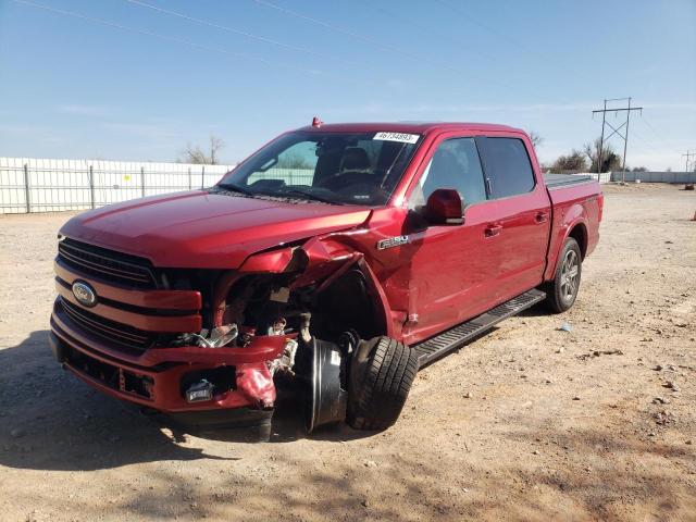 FORD F150 SUPER 2018 with VIN 1FTEW1EG6JKC48047 - Photo from auction