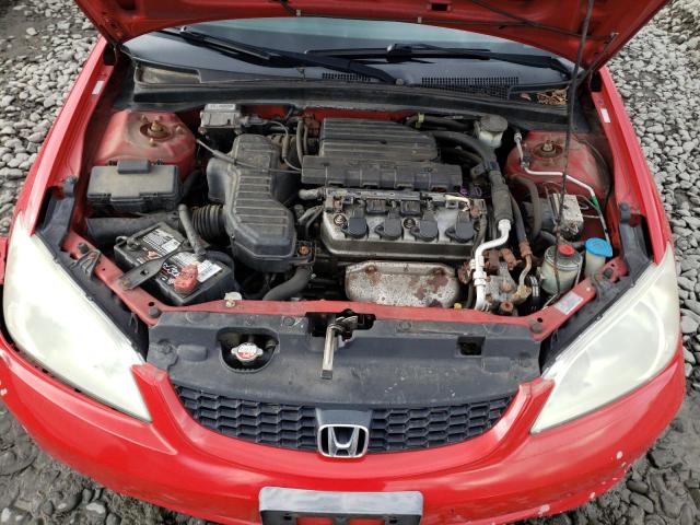 Photo 11 from auction – 2005 HONDA CIVIC EX with VIN 1HGEM22005L044445
