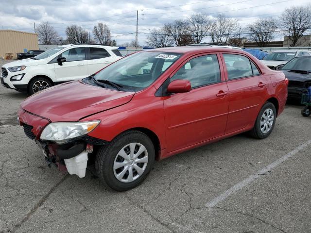 TOYOTA COROLLA BA 2009 with VIN 2T1BU40E49C125814 - Photo from auction