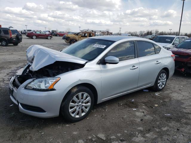 NISSAN SENTRA S 2015 with VIN 3N1AB7AP6FL657497 - Photo from auction