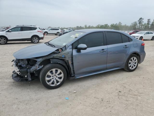 TOYOTA COROLLA LE 2021 with VIN JTDEPMAE1MJ148094 - Photo from auction