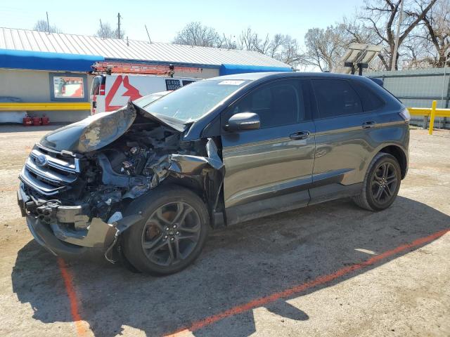 FORD EDGE SEL 2018 with VIN 2FMPK3J95JBB58885 - Photo from auction