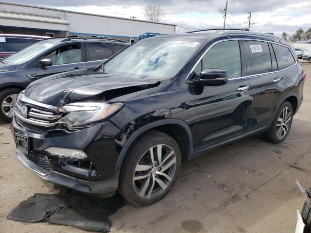HONDA PILOT ELIT 2016 with VIN 5FNYF6H0XGB015786 - Photo from auction