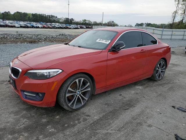 BMW 228 I 2014 with VIN WBA1F5C50EVV99514 - Photo from auction