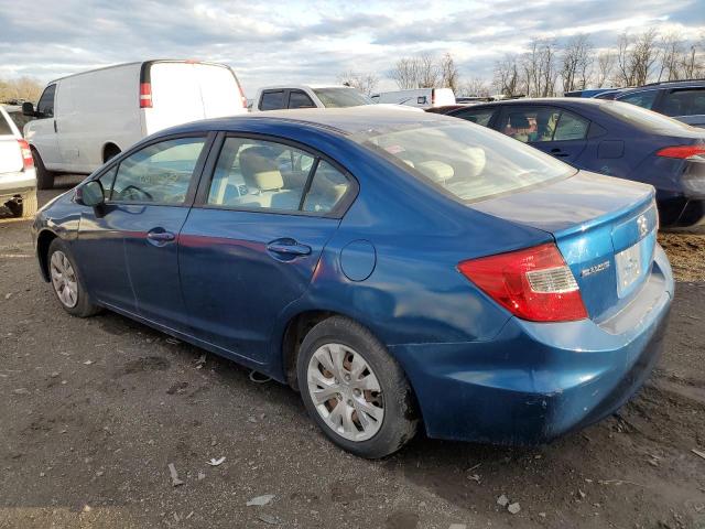 Foto 2 de la subasta – 2012 HONDA CIVIC LX con VIN 19XFB2F57CE039005