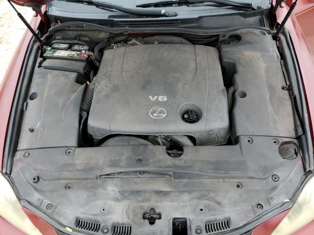 Photo 11 from auction – 2006 LEXUS IS 250 with VIN JTHBK262065004244