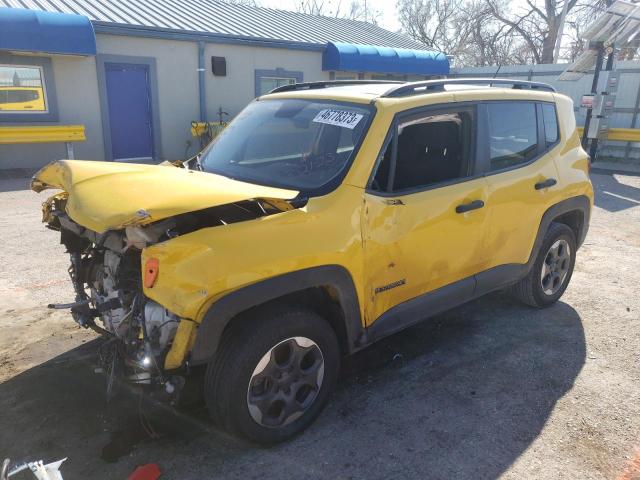 JEEP RENEGADE S 2015 with VIN ZACCJBAT0FPC41381 - Photo from auction