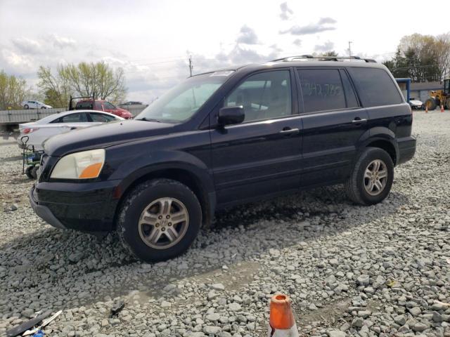 HONDA PILOT EXL 2004 with VIN 5FNYF18544B003966 - Photo from auction