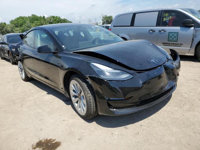 Photo 4 from auction – 2022 TESLA MODEL 3 with VIN 5YJ3E1EB2NF187460