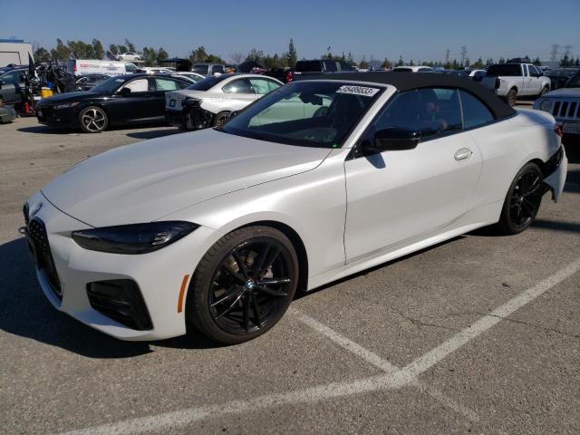 BMW 430I 2022 with VIN WBA23AT01NCJ14173 - Photo from auction