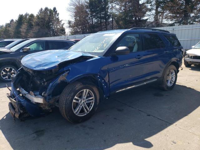 FORD EXPLORER X 2020 with VIN 1FMSK8DH2LGA35793 - Photo from auction