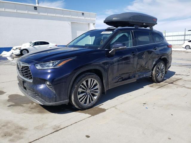 TOYOTA HIGHLANDER 2020 with VIN 5TDFZRBH8LS004063 - Photo from auction