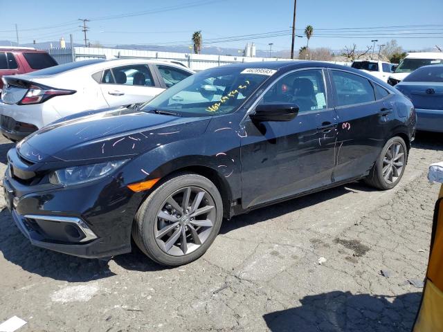 HONDA CIVIC EX 2019 with VIN 19XFC1F34KE210748 - Photo from auction