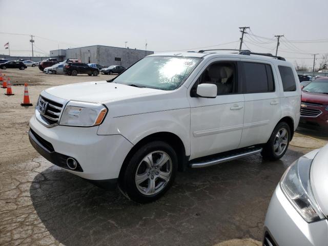 HONDA PILOT 2013 with VIN 5FNYF3H61DB034502 - Photo from auction
