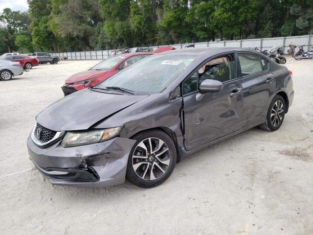 HONDA CIVIC EX 2015 with VIN 19XFB2F8XFE016087 - Photo from auction