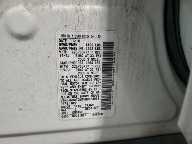 Photo 14 from auction – 2017 NISSAN ROGUE S with VIN JN8AT2MT5HW133958
