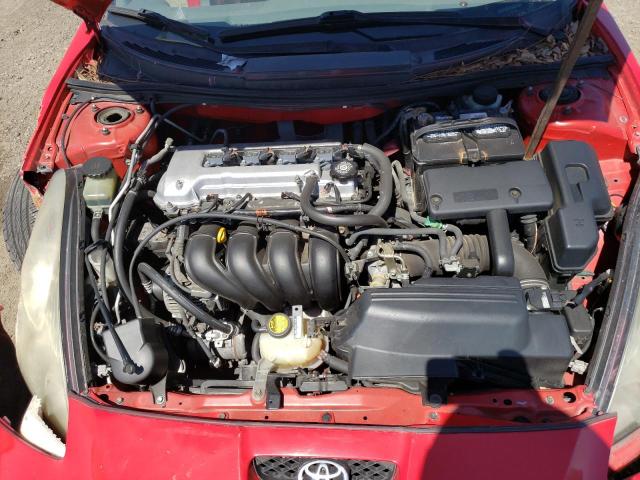 Photo 11 from auction – 2001 TOYOTA CELICA GT with VIN JTDDR32T710072735
