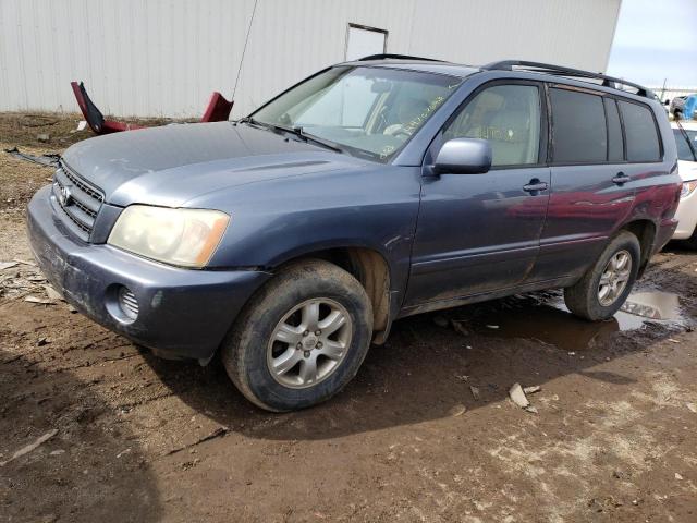 TOYOTA HIGHLANDER 2003 with VIN JTEHF21A030100832 - Photo from auction