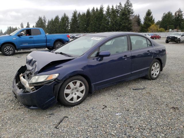 HONDA CIVIC LX 2011 with VIN 19XFA1F51BE010496 - Photo from auction