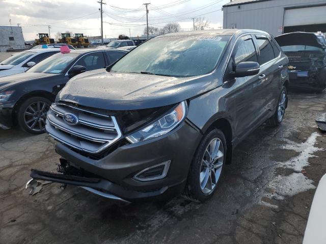 FORD EDGE TITAN 2018 with VIN 2FMPK4K94JBC22418 - Photo from auction