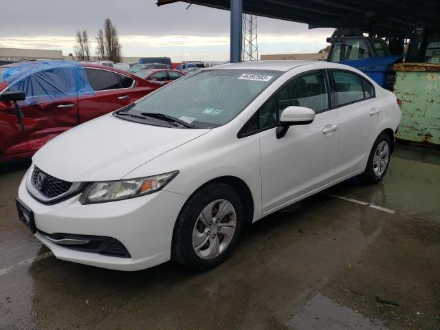 HONDA CIVIC LX 2014 with VIN 19XFB2F54EE224048 - Photo from auction