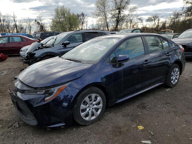 TOYOTA COROLLA LE 2021 with VIN JTDEPMAE8MJ137464 - Photo from auction