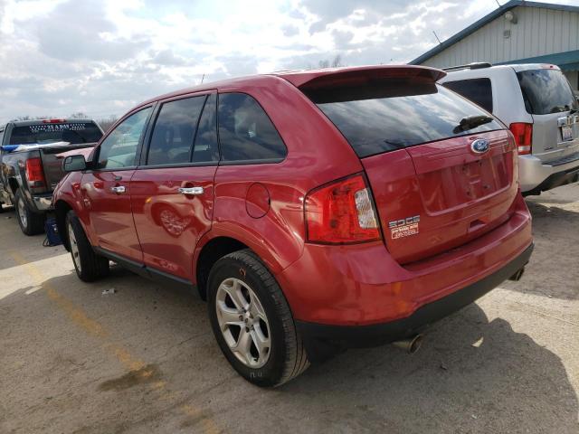 Photo 2 from auction – 2011 FORD EDGE SEL with VIN 2FMDK3JC8BBB31552