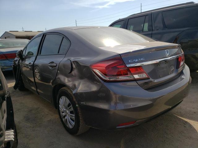 Photo 2 from auction – 2014 HONDA CIVIC LX with VIN 19XFB2F56EE038205