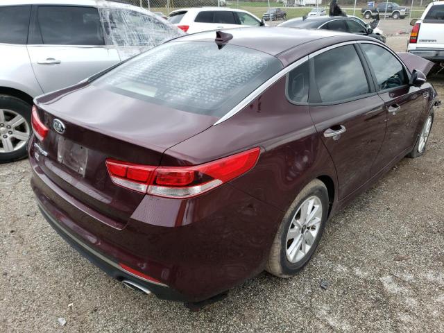 Photo 3 from auction – 2016 KIA OPTIMA LX with VIN 5XXGT4L36GG112944