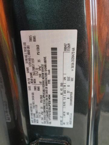 Photo 14 from auction – 2018 FORD F150 SUPER with VIN 1FTFX1E5XJFE61494
