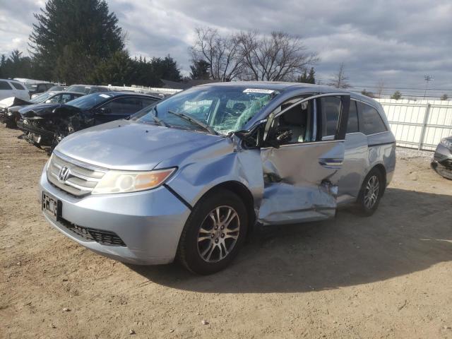 HONDA ODYSSEY EX 2012 with VIN 5FNRL5H68CB003044 - Photo from auction