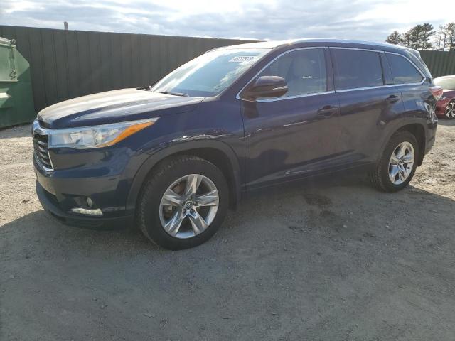 TOYOTA HIGHLANDER 2016 with VIN 5TDDCRFH7GS019579 - Photo from auction