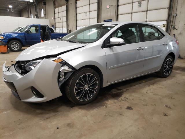 TOYOTA COROLLA L 2014 with VIN 5YFBURHE5EP030318 - Photo from auction