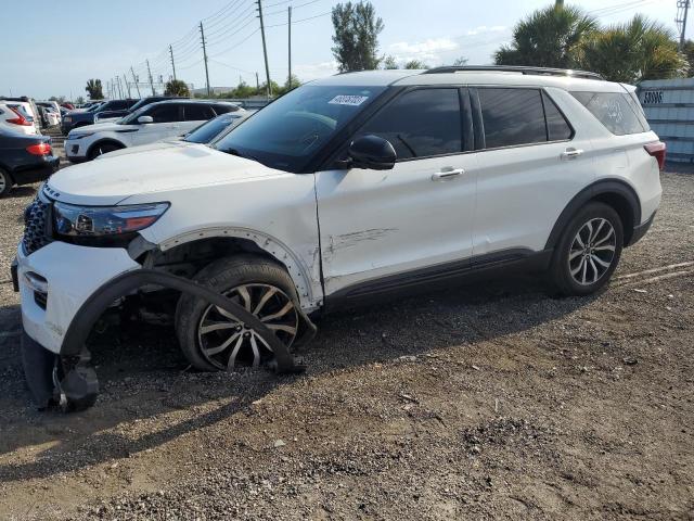 FORD EXPLORER S 2020 with VIN 1FM5K8GC1LGA43347 - Photo from auction