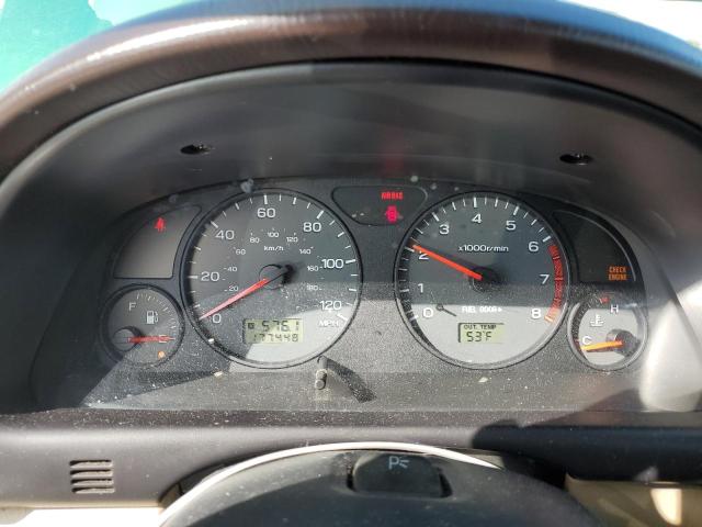 Photo 9 from auction – 2001 SUBARU FORESTER L with VIN JF1SF63531G712437