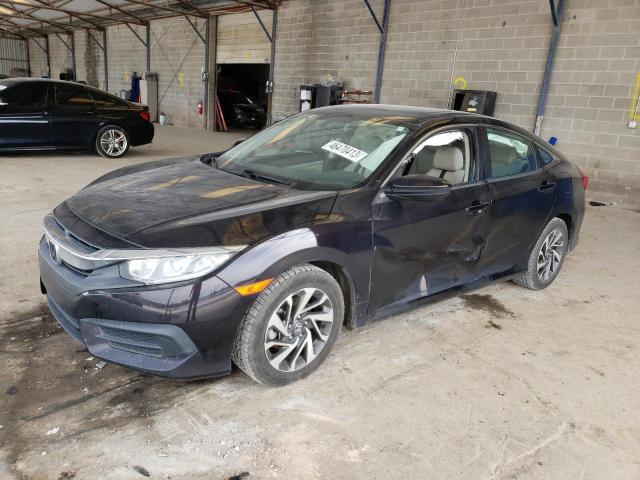 HONDA CIVIC EX 2017 with VIN 19XFC2F72HE071222 - Photo from auction