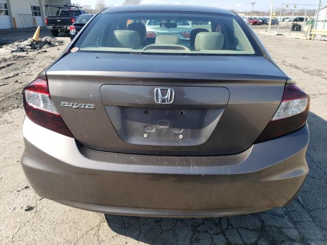 Photo 6 from auction – 2012 HONDA CIVIC EXL with VIN 19XFB2F99CE000595