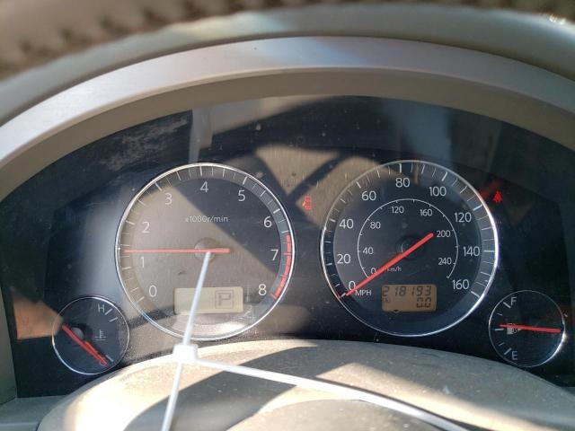 Photo 9 from auction – 2005 INFINITI FX35 with VIN JNRAS08W25X210668
