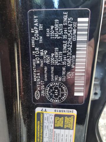 Photo 14 from auction – 2017 HYUNDAI TUSCON with VIN KM8J3CA22HU543475