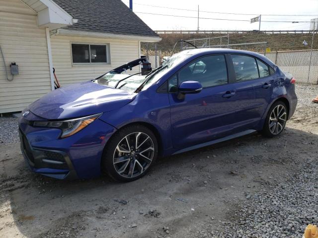 TOYOTA COROLLA SE 2020 with VIN 5YFS4RCE9LP027698 - Photo from auction