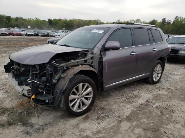 TOYOTA HIGHLANDER 2013 with VIN JTEDC3EH2D2016103 - Photo from auction