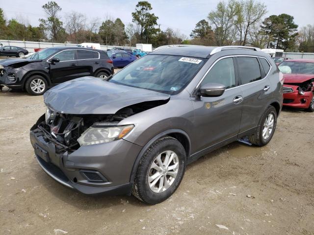 NISSAN ROGUE S 2015 with VIN KNMAT2MV6FP519132 - Photo from auction
