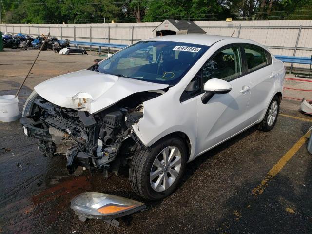 KIA RIO EX 2014 with VIN KNADN4A37E6404143 - Photo from auction